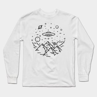 Space Invasion Long Sleeve T-Shirt